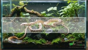 best beginner snake for apartment