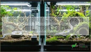 best cage for boa constrictors