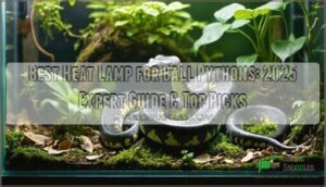 best heat lamp for ball pythons