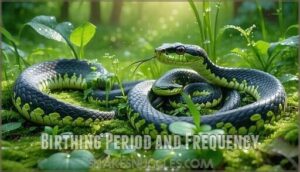 birthing period and frequency