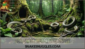 boa constrictor enclosure