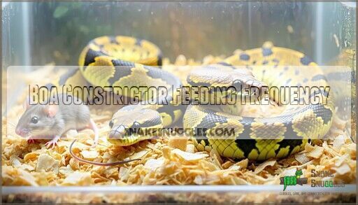 Beautiful view of Frequency Guidelines For Feeding Boas