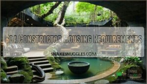 boa constrictor housing requirements