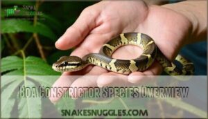boa constrictor species overview