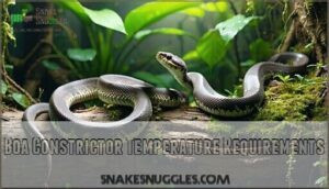 boa constrictor temperature requirements