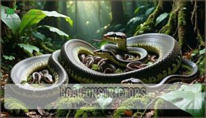 boa constrictors