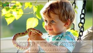 bonding with corn snakes