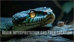 brain interpretation and prey location