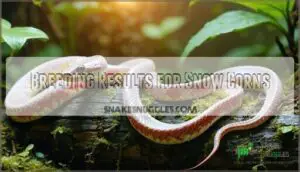 breeding results for snow corns