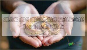building trust through snake handling