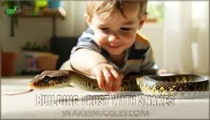 building trust with snakes building trust with snakes