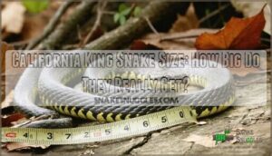 california king snake size how big do they get