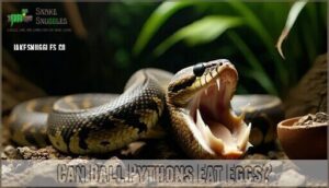 can ball pythons eat eggs