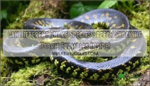 can different snake species breed