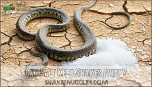 can salt keep snakes away