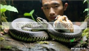 can snake eat guinea pigs