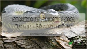 can snakes get pneumonia