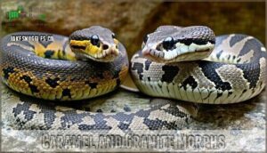 caramel and granite morphs
