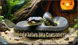 caring for aging boa constrictors