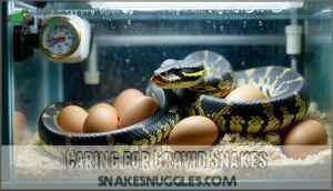 caring for gravid snakes