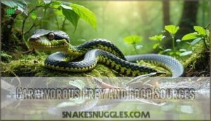 carnivorous prey and food sources
