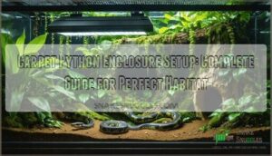 carpet python enclosure setup