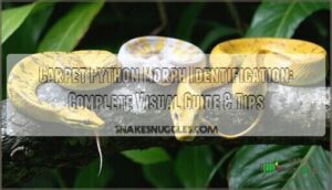 carpet python morph identification