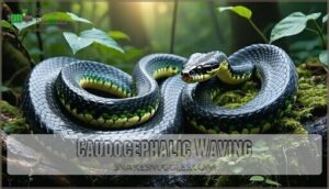 caudocephalic waving
