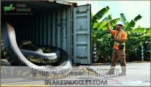 caught snakes in hawaii