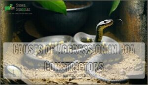 causes of aggression in boa constrictors