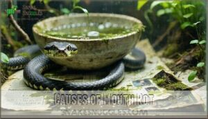 causes of mouth rot