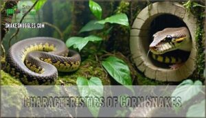 characteristics of corn snakes