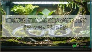 childrens python for small spaces