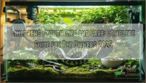 childrens python size and care