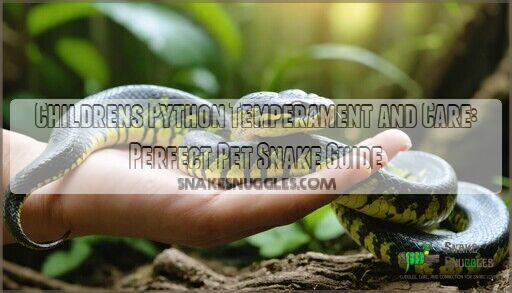 children's python care guide | checklist – nature... Childrens Python Temperament and Care: Perfect Pet Snake Guide