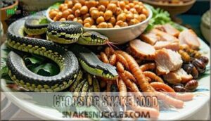 choosing snake food