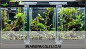choosing the right enclosure size