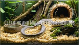 cleaning and maintenance schedules