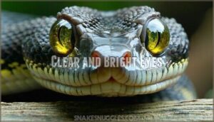 clear and bright eyes