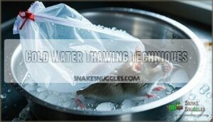 cold water thawing techniques