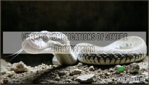 common complications of severe dehydration