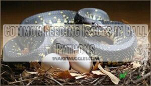 common feeding issues in ball pythons