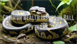 common health issues in ball pythons