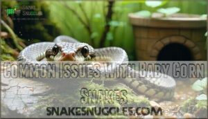 common issues with baby corn snakes