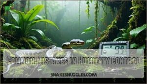 common mistakes in humidity control