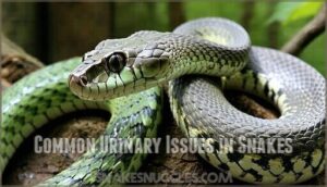 common urinary issues in snakes
