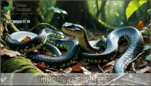 competing for mates