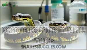consequences of obesity in ball pythons