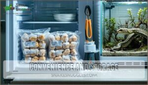convenience and storage