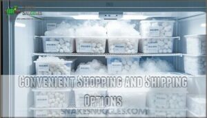 convenient shopping and shipping options